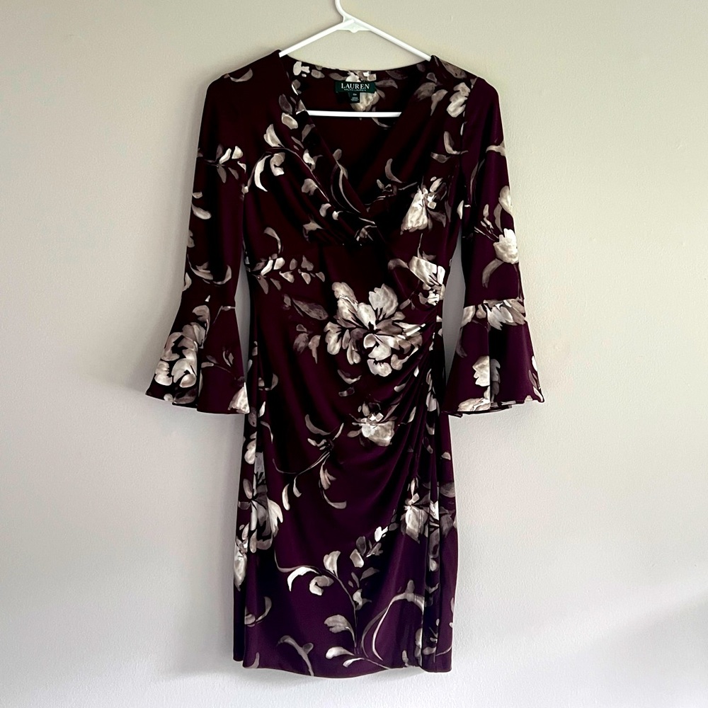 Ralph Lauren Bell Sleeve Dress